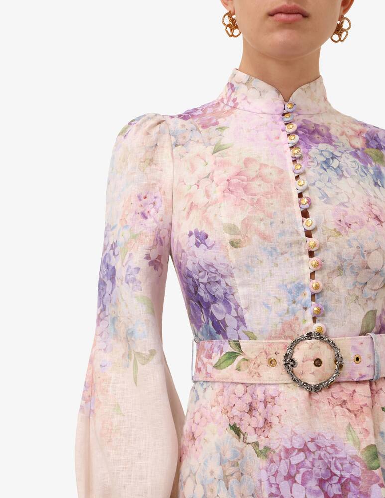 rinascente ZIMMERMANN Dawning Buttoned Midi Dress 