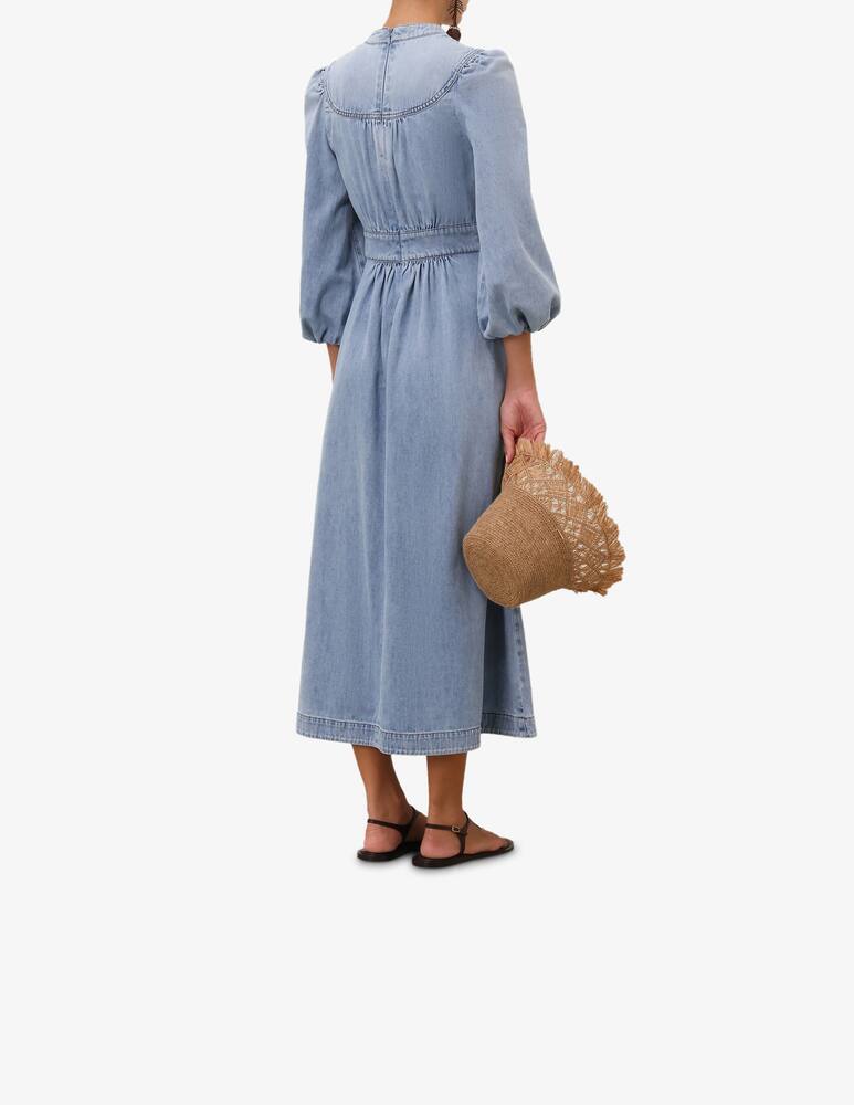 rinascente ZIMMERMANN Lucky Denim Midi Dress