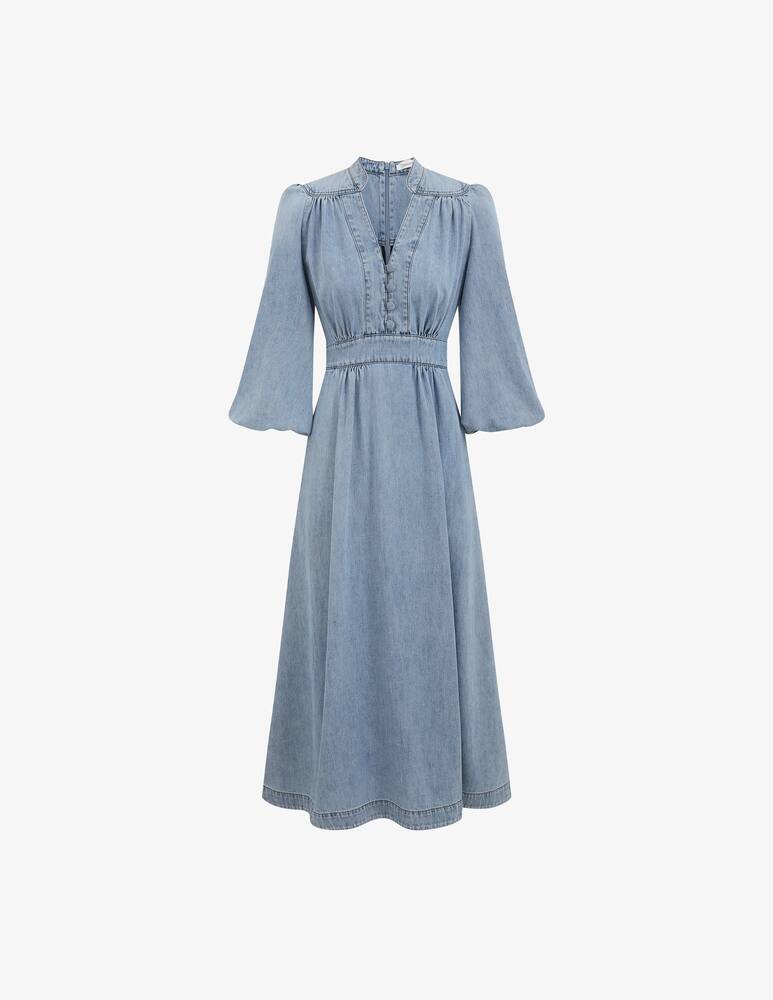 rinascente ZIMMERMANN Lucky Denim Midi Dress