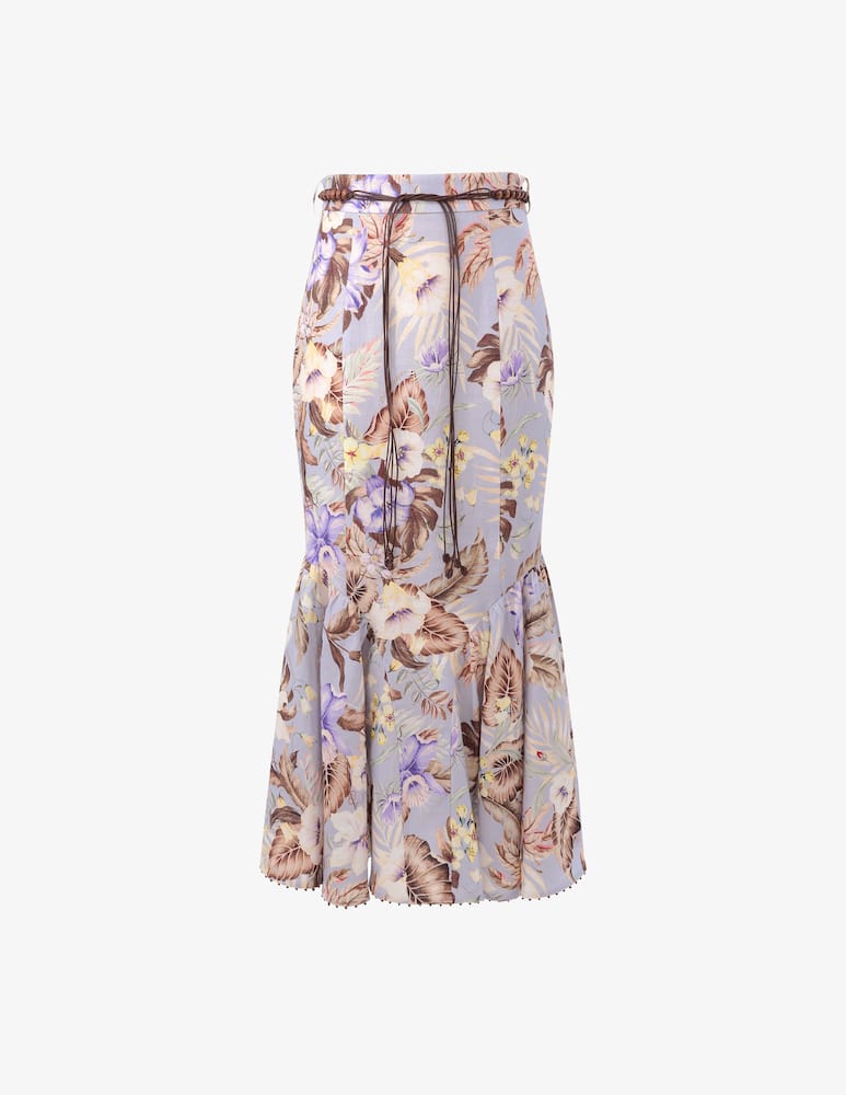 ZIMMERMANN Coco Fit and Flare Midi Skirt - picture 5