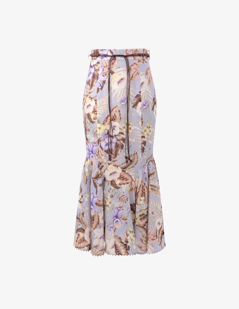 rinascente ZIMMERMANN Coco Fit and Flare Midi Skirt