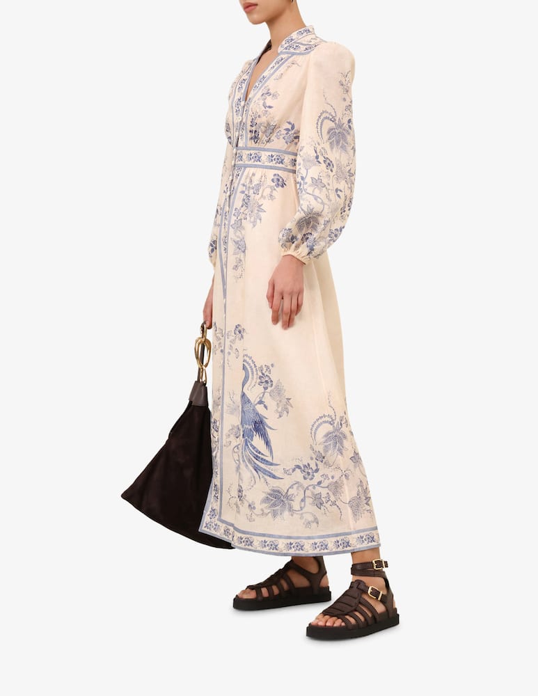 ZIMMERMANN Lucky Plunge Midi Dress - picture 2 ZIMMERMANN Lucky Plunge Midi Dress - picture 2
