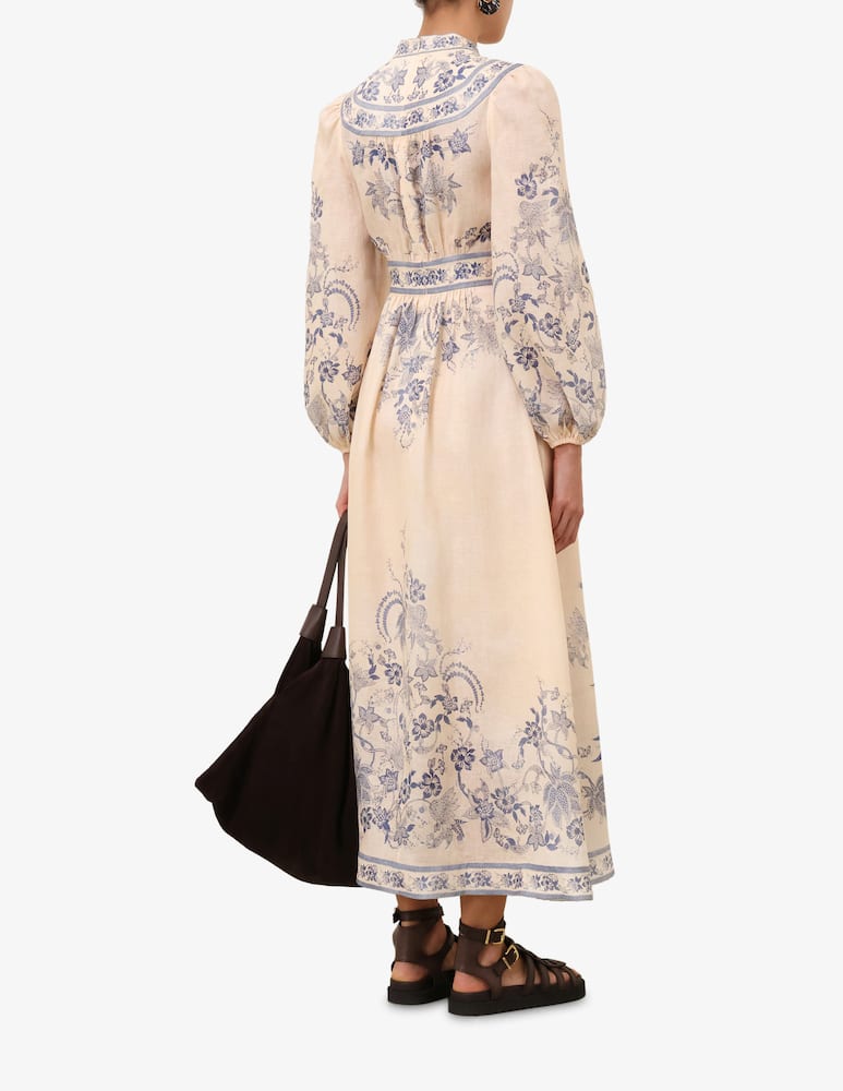 ZIMMERMANN Lucky Plunge Midi Dress - picture 3 ZIMMERMANN Lucky Plunge Midi Dress - picture 3