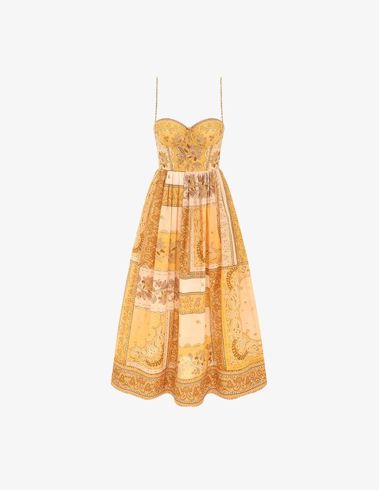 rinascente ZIMMERMANN Lucky Corset Midi Dress