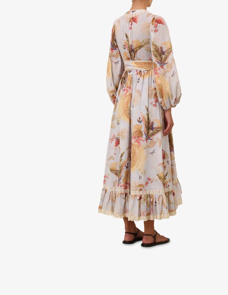ZIMMERMANN Ascension Frill Midi Dress - picture 3 ZIMMERMANN Ascension Frill Midi Dress - picture 3