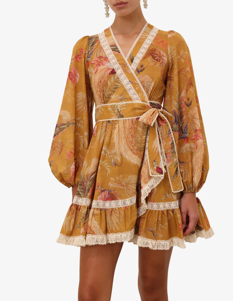 rinascente ZIMMERMANN Ascension Frill Mini Dress