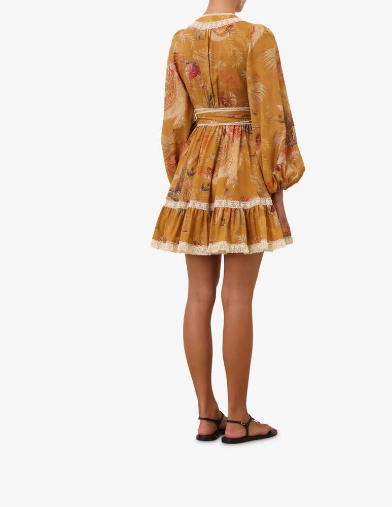 rinascente ZIMMERMANN Ascension Frill Mini Dress