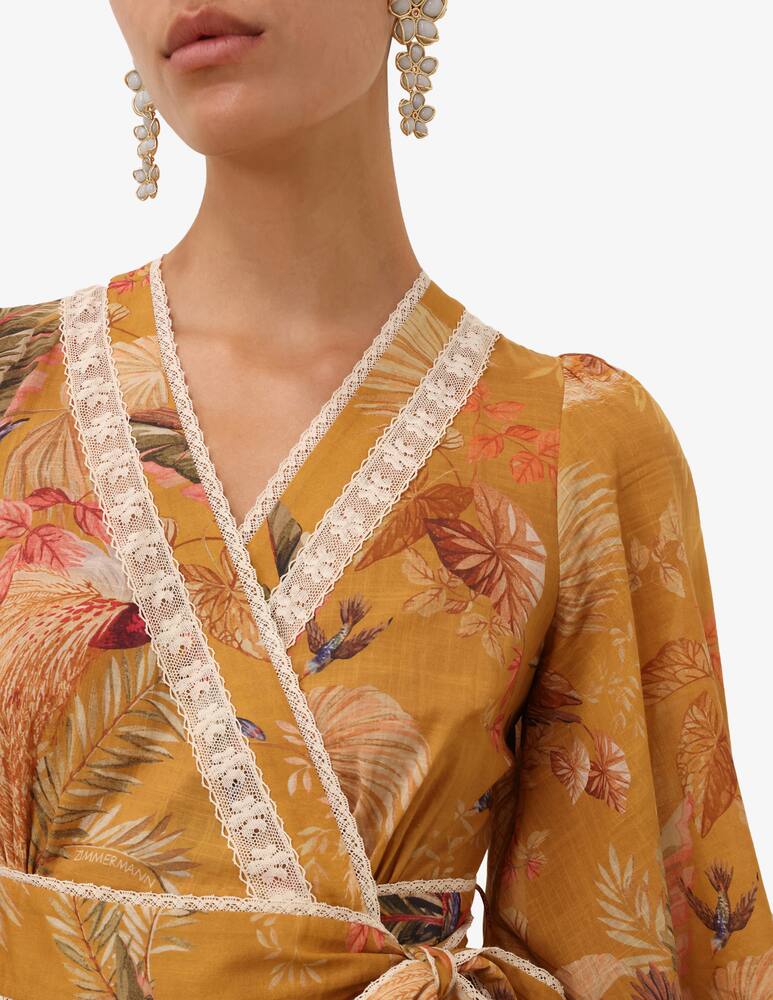 rinascente ZIMMERMANN Ascension Frill Mini Dress