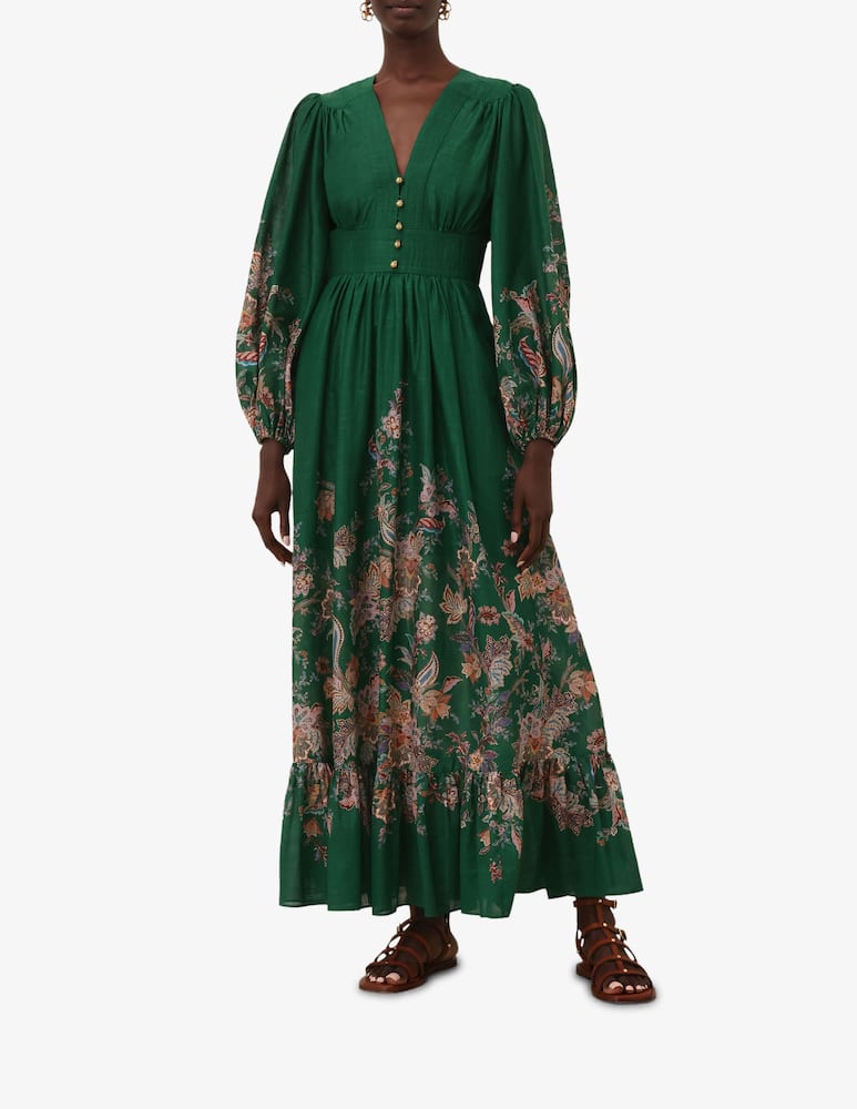 ZIMMERMANN Maxi abito scollato Rhiannon - immagine 1 ZIMMERMANN Maxi abito scollato Rhiannon - immagine 1