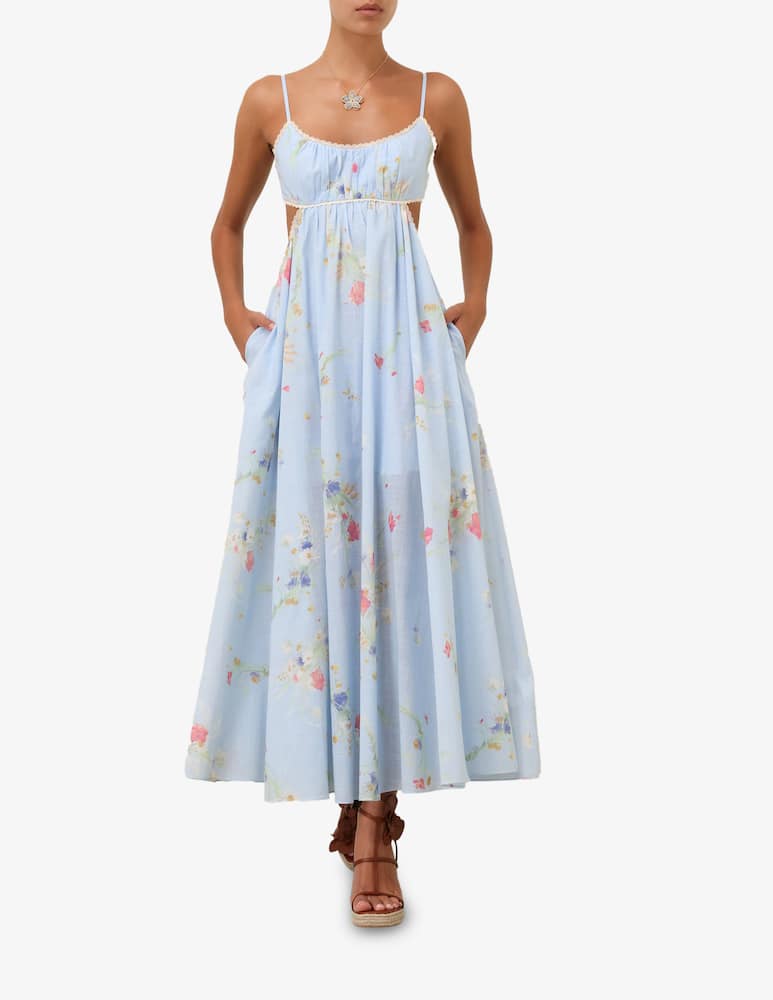 rinascente ZIMMERMANN Lucky Picnic Maxi Dress