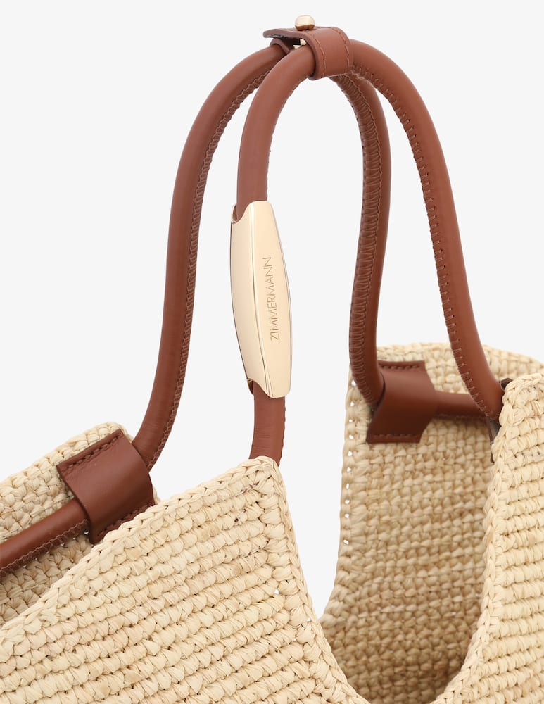 rinascente ZIMMERMANN Goldentime Small Fringe Tote bag