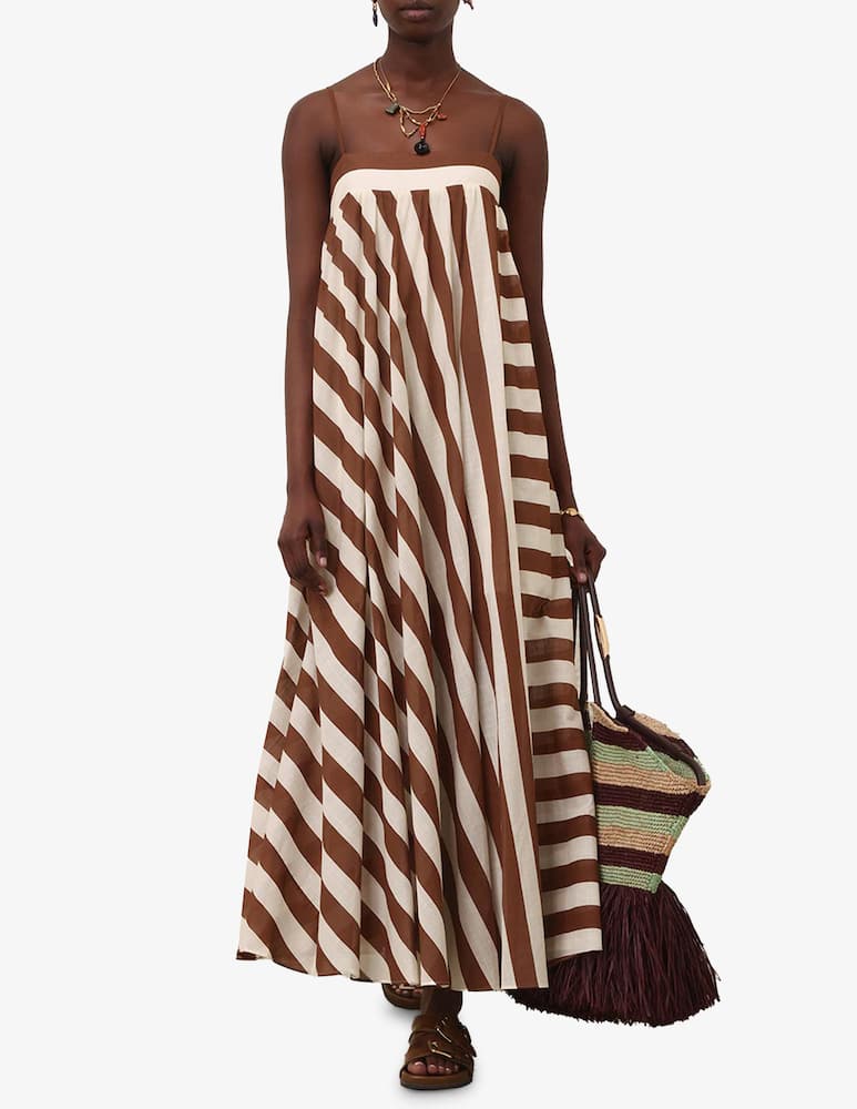 rinascente ZIMMERMANN Daylight stripe maxi dress