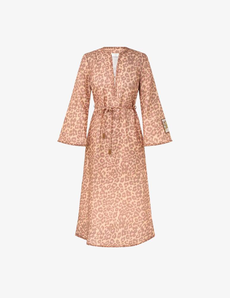 rinascente ZIMMERMANN Conca braid trim midi dress