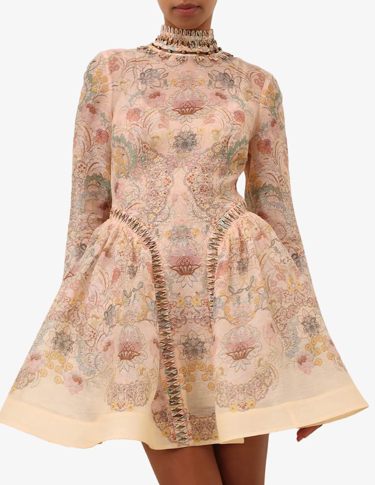 rinascente ZIMMERMANN Rebellion beaded mini dress