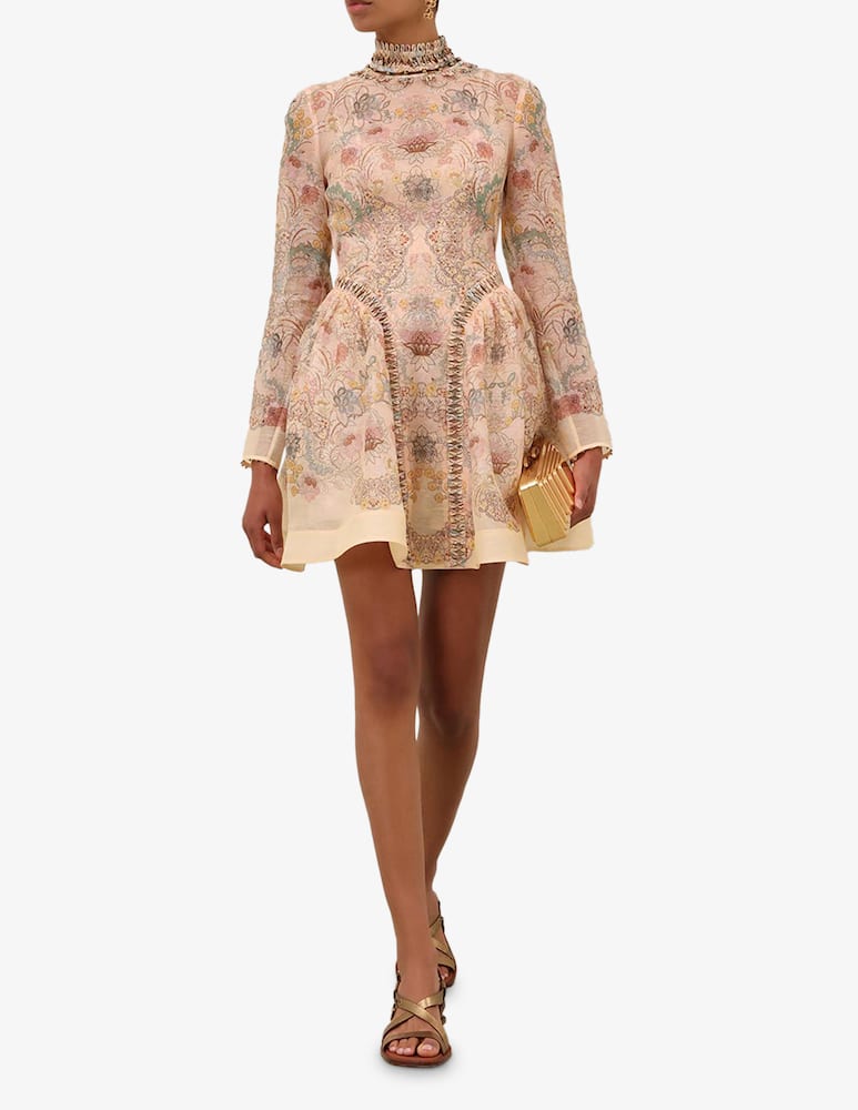 rinascente ZIMMERMANN Rebellion beaded mini dress