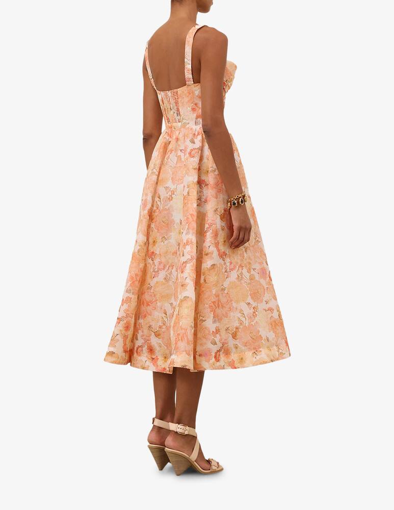 rinascente ZIMMERMANN Rebellion drape midi dress