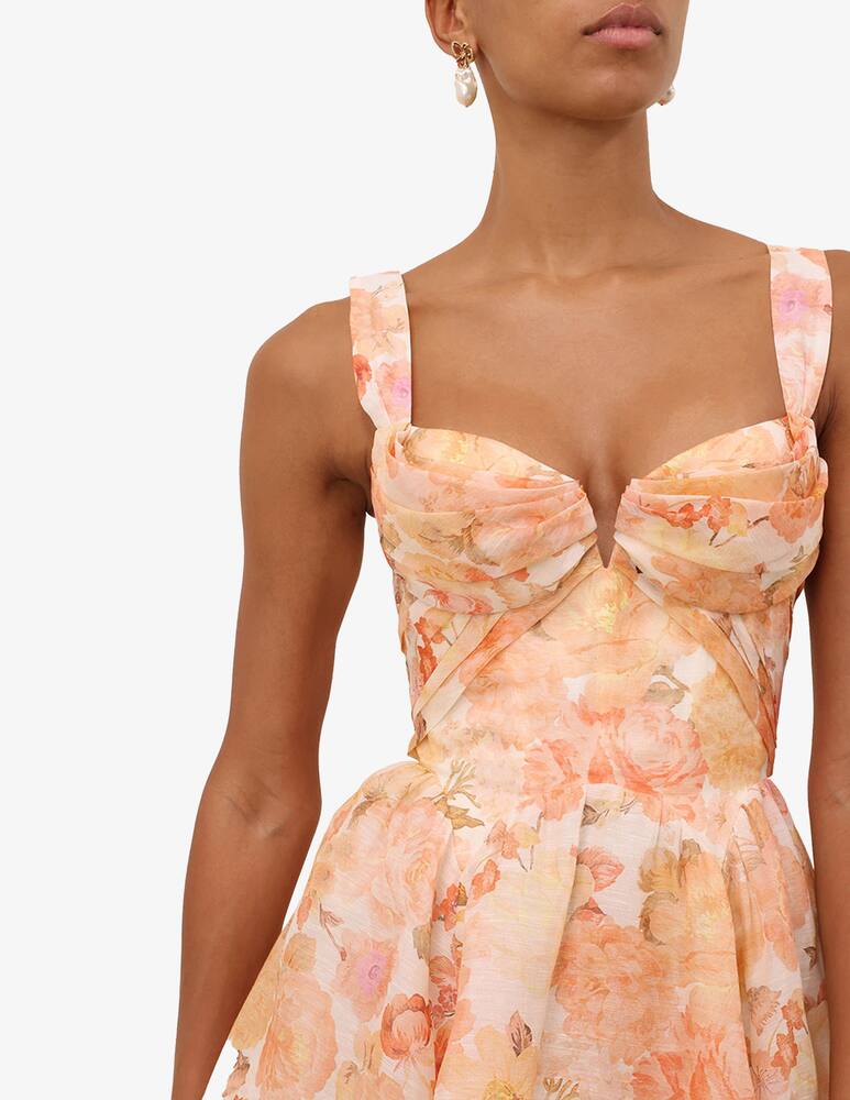 rinascente ZIMMERMANN Rebellion drape midi dress