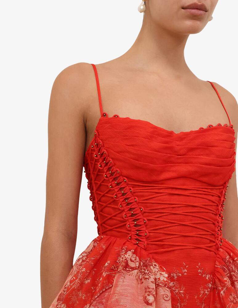 rinascente ZIMMERMANN Rebellion beaded mini dress