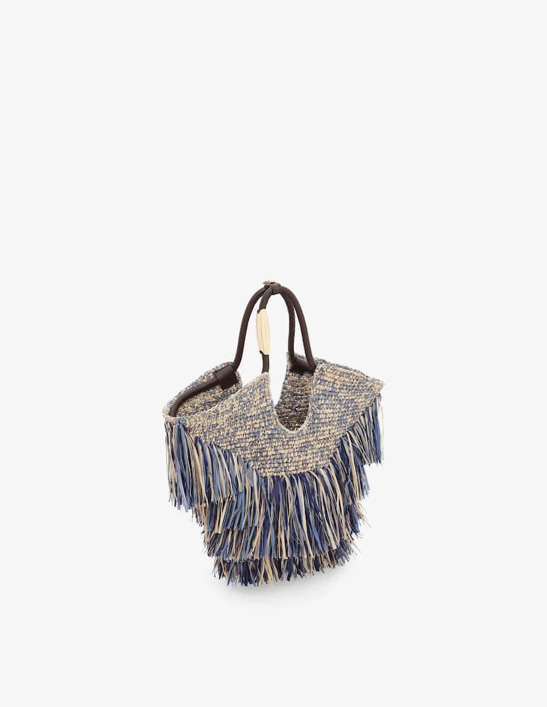 rinascente ZIMMERMANN Goldentime  small fringed tote bag