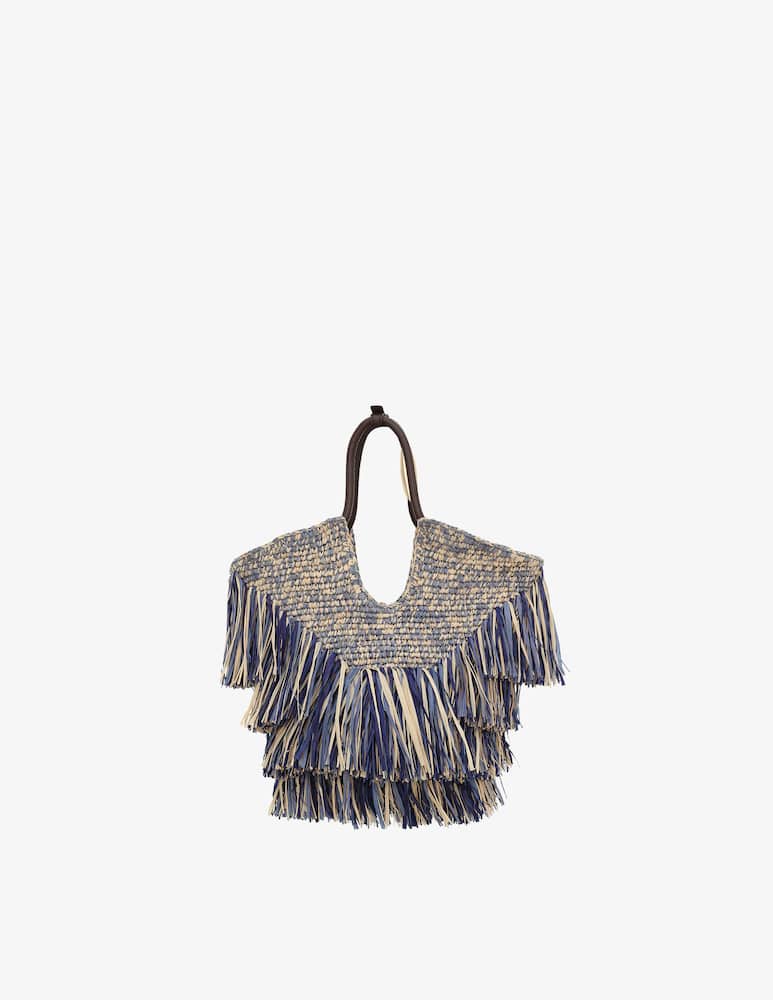 rinascente ZIMMERMANN Goldentime  small fringed tote bag