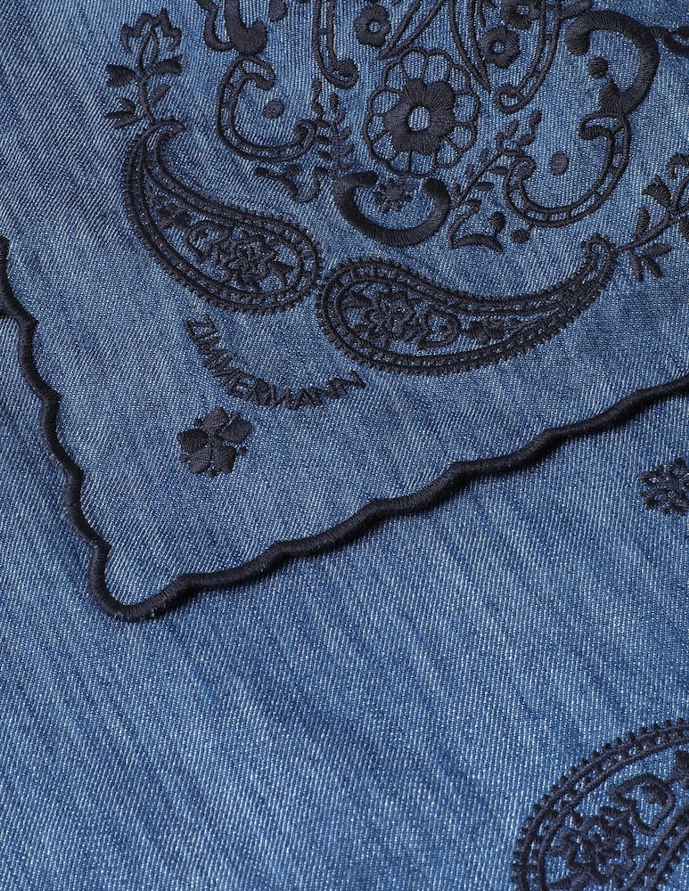 rinascente ZIMMERMANN Pareo in jeans ricamato