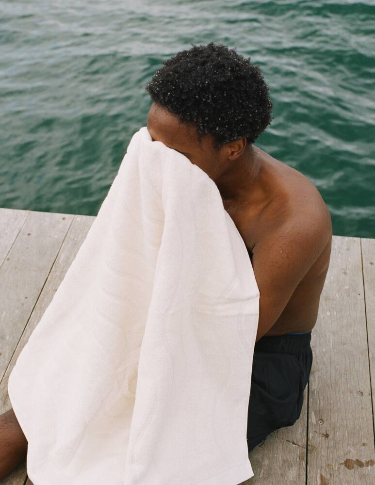 rinascente Baina Johanna Telo Bagno 90x170cm - Panna