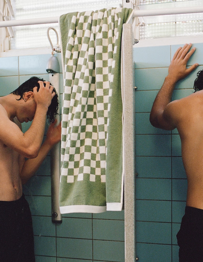 rinascente Baina Roman Pool Towel 90x170cm - Green