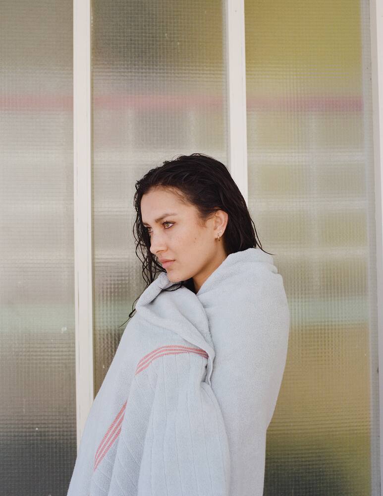 rinascente Baina Abel Telo Bagno 90x170cm - Blu