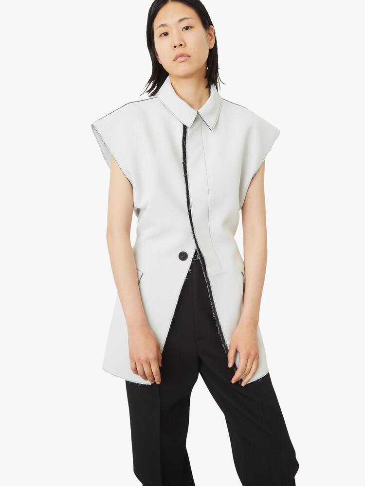 rinascente Gauchere Sati cotton sleeveless blazer