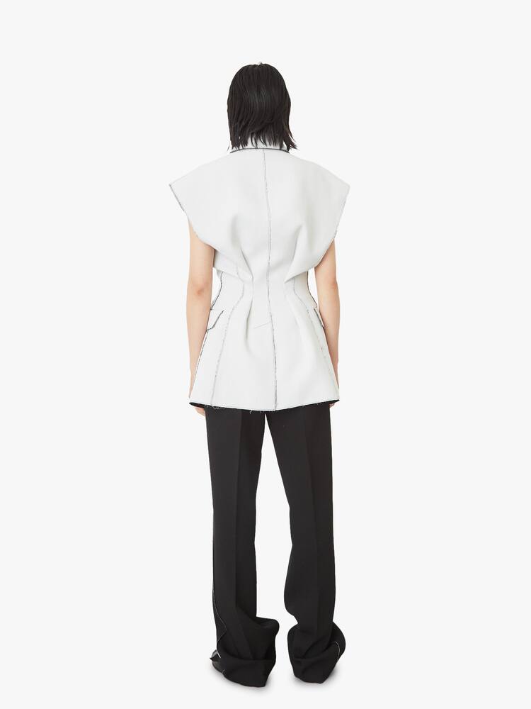 rinascente Gauchere Sati cotton sleeveless blazer