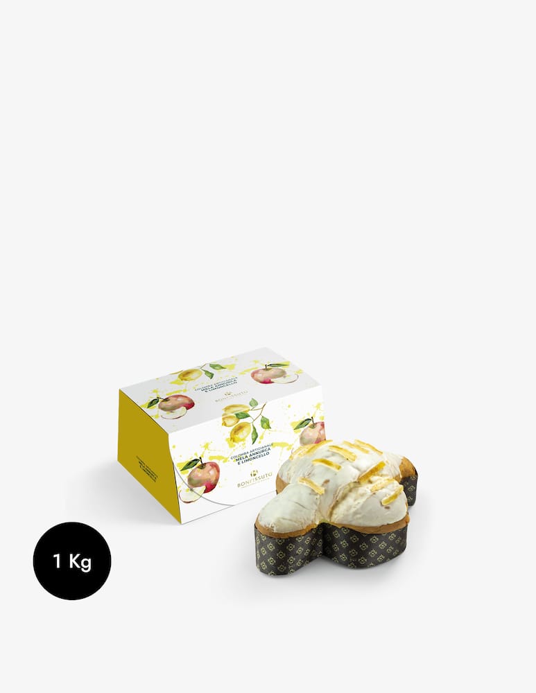 rinascente Bonfissuto Apple and Limoncello Cream Colomba 1kg