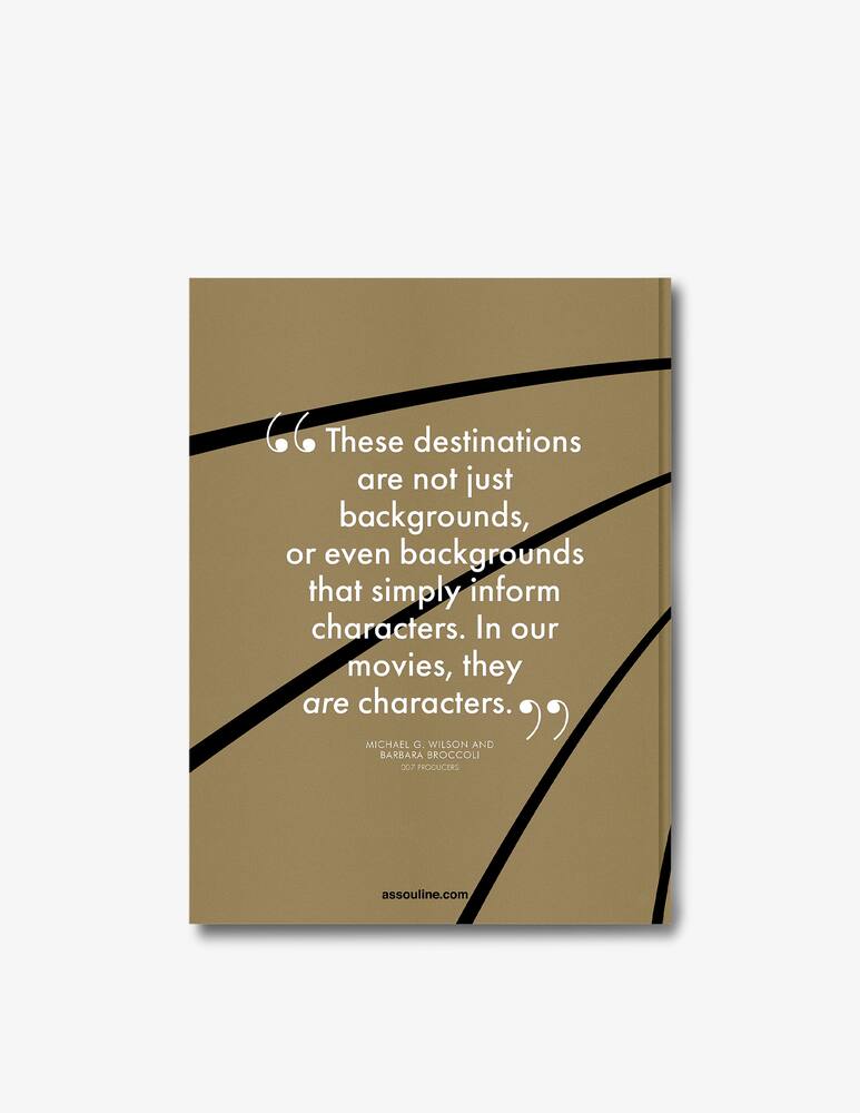 rinascente Assouline James Bond Destinations, Libro