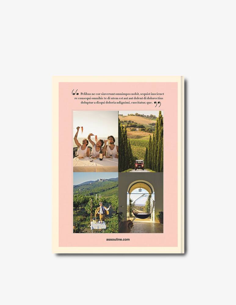 rinascente Assouline Wine & Travel Italy Book