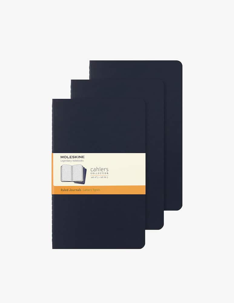 rinascente Moleskine Cahier Jnls Lg Rul Indigo Blu