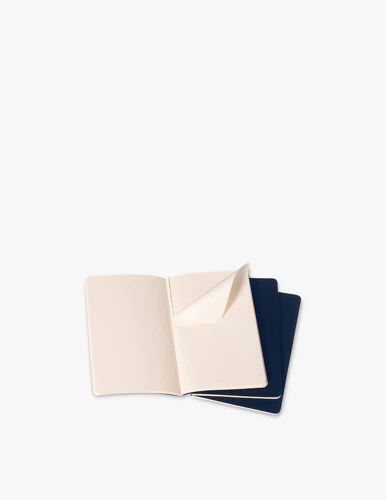 rinascente Moleskine Cahier Jnls Lg Rul Indigo Blu