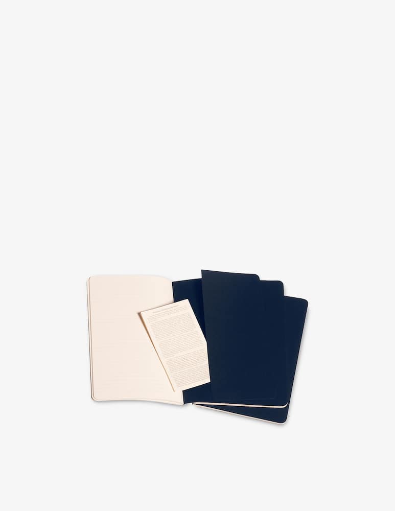 rinascente Moleskine Cahier Jnls Lg Rul Indigo Blu