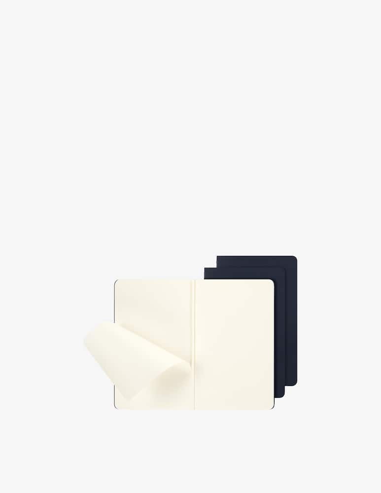 rinascente Moleskine Cahier Jnls Lg Pla Indigo Blu