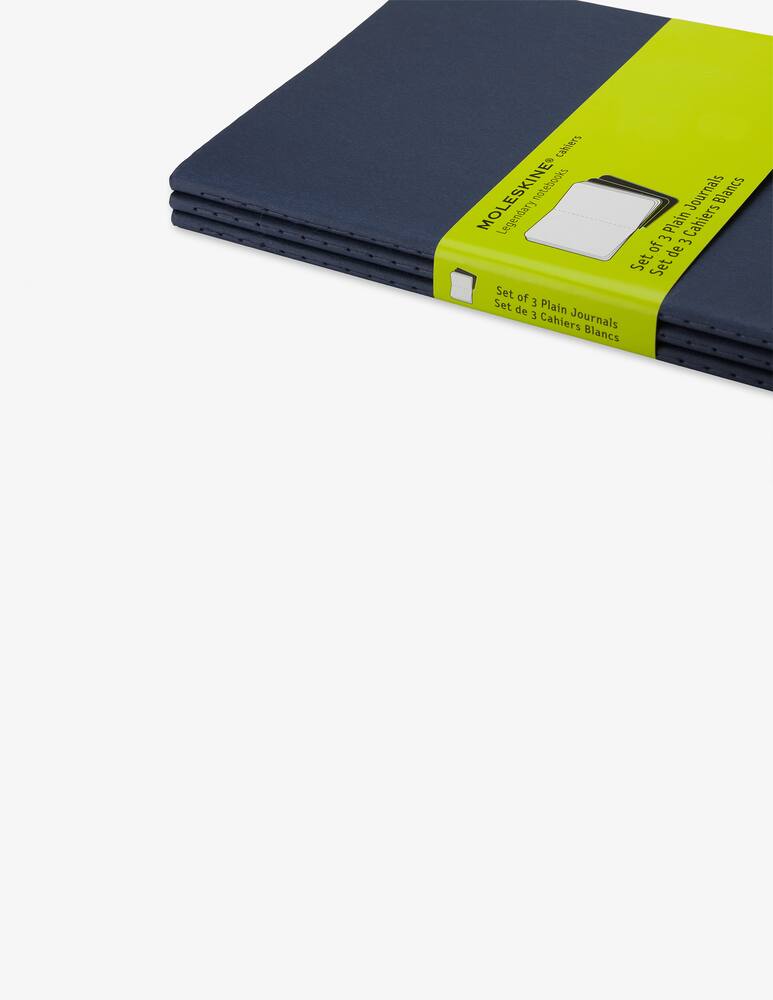 rinascente Moleskine Cahier Jnls Lg Pla Indigo Blu