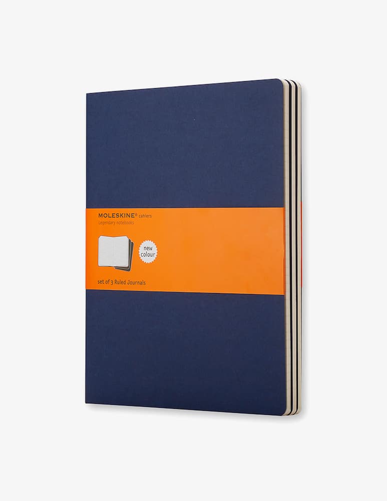 rinascente Moleskine Cahier Jnls Xl Rul Indigo Blu