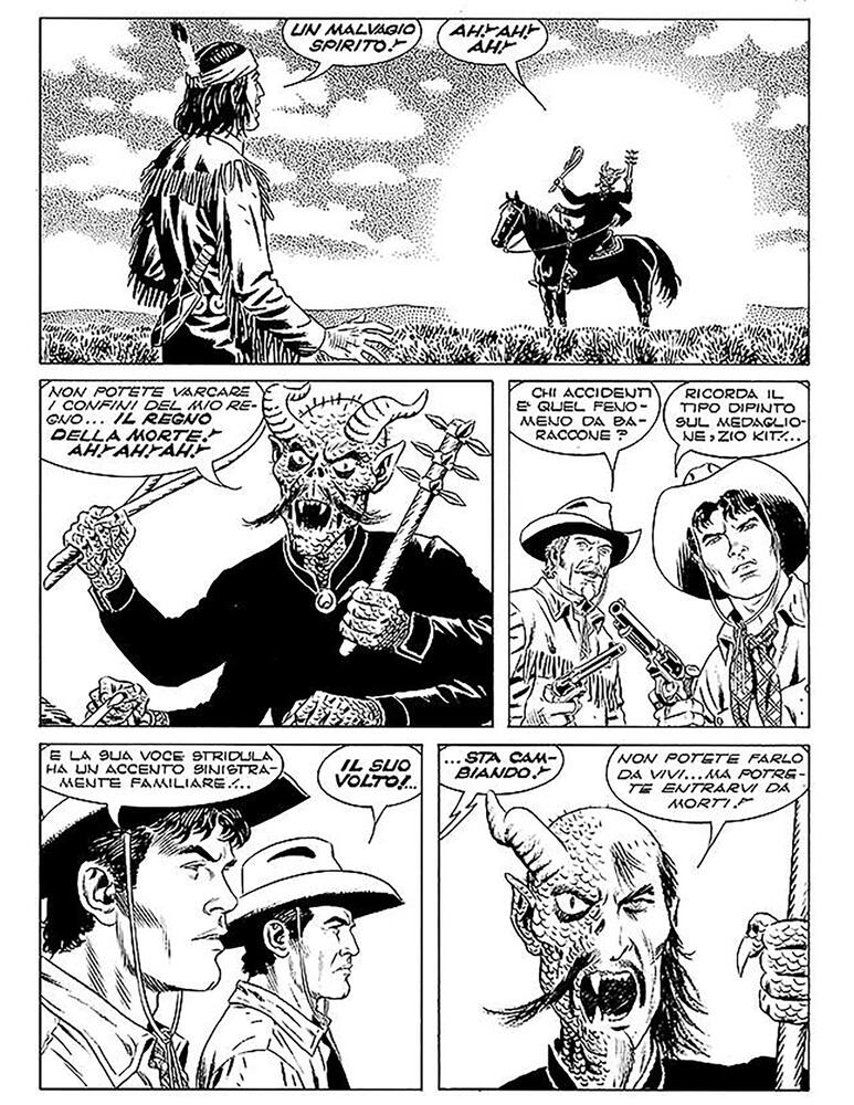 rinascente Tex Willer Il Segno Di Yama Fumetto