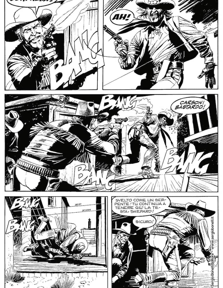 rinascente Tex Willer L'Inesorabile Fumetto