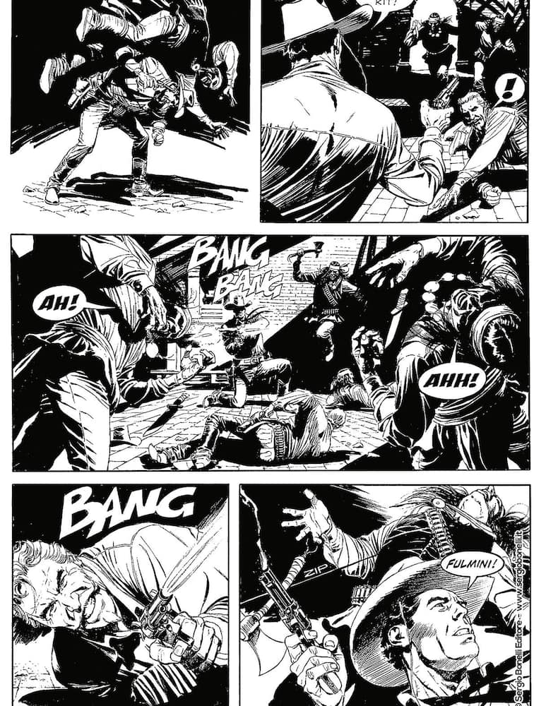 rinascente Tex Willer L'Inesorabile Fumetto