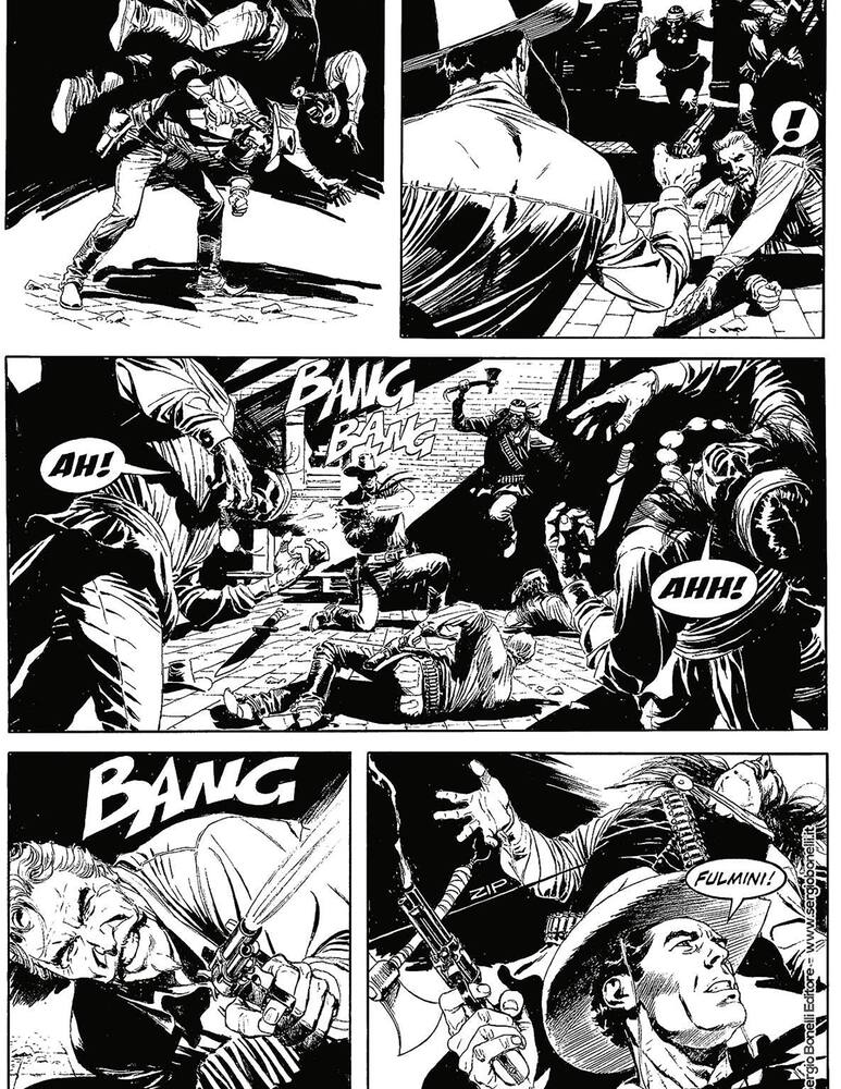 rinascente Tex Willer L'Inesorabile Limited Cop. Verde Fumetto