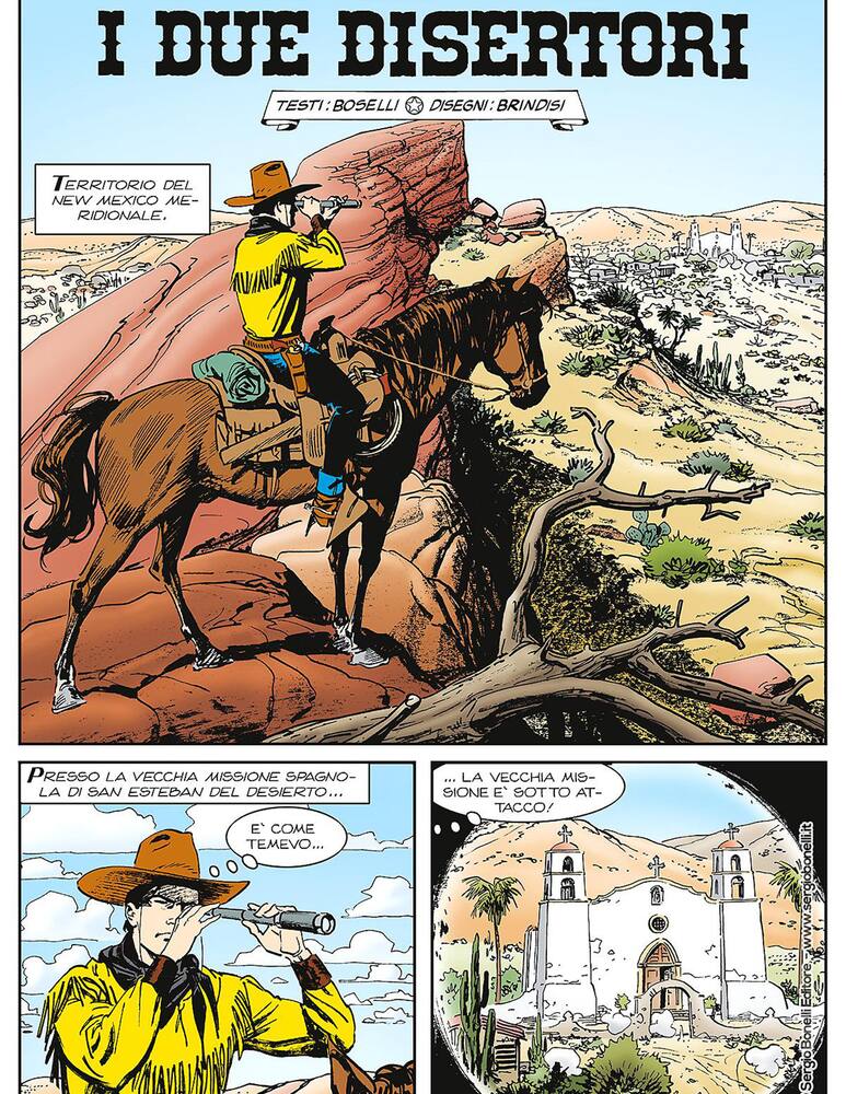 rinascente Tex Willer I Due Disertori Nuova Edizio Fumetto