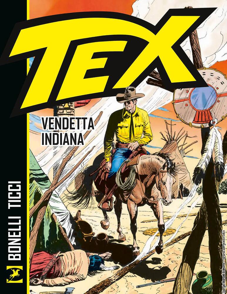 rinascente Tex Willer Vendetta Indiana Nuova Edizione Fumetto
