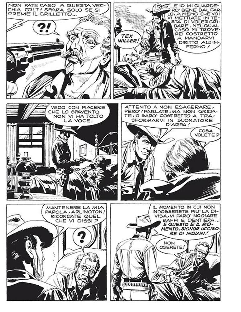rinascente Tex Willer Vendetta Indiana Nuova Edizione Fumetto