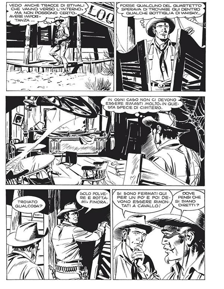 rinascente Tex Willer Vendetta Indiana Nuova Edizione Fumetto