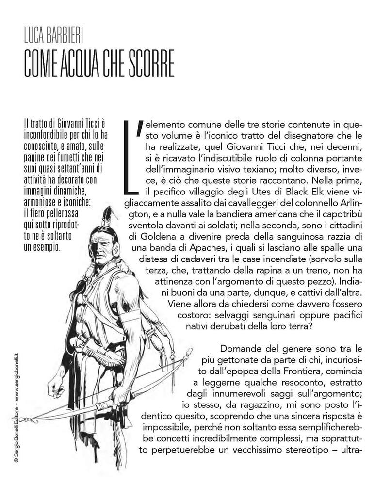 rinascente Tex Willer Vendetta Indiana Nuova Edizione Fumetto