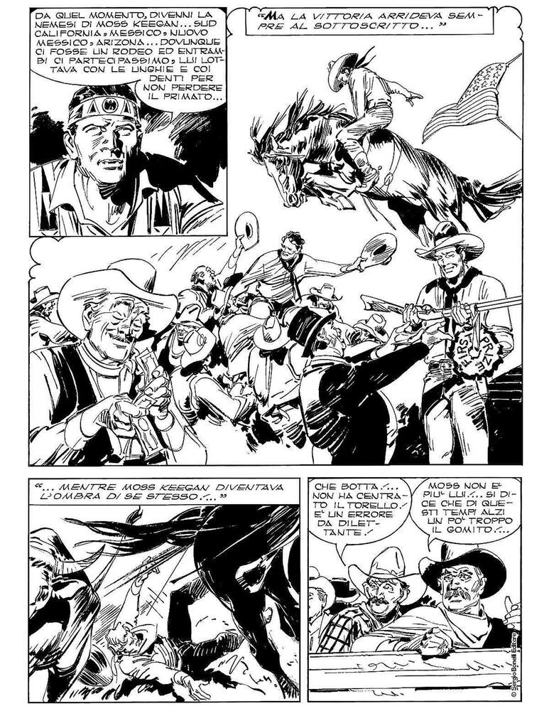 rinascente Tex Willer L'Ultima Vendetta Nuova Edizione Fumetto