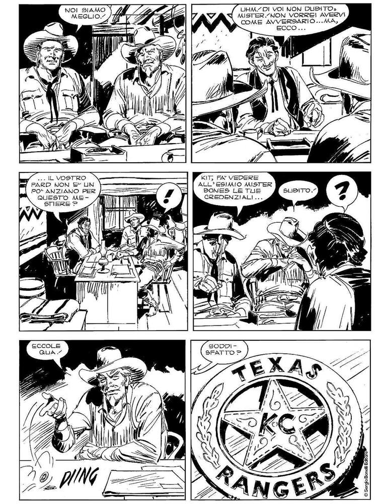 rinascente Tex Willer L'Ultima Vendetta Nuova Edizione Fumetto